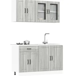 Keittiön kalustesarja 4-osainen Kalmar, eri värejä (43828)*FinePRICE Online
