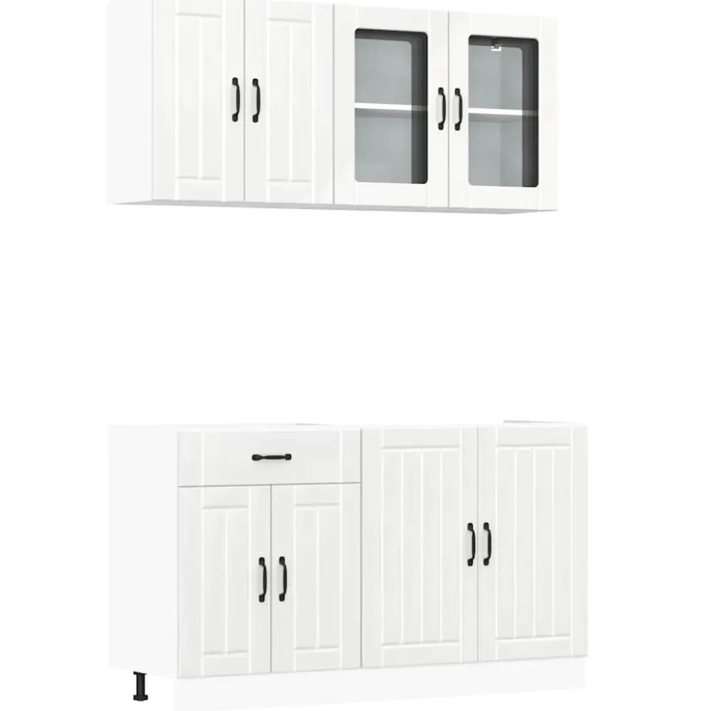 Keittiön kalustesarja 4-osainen Kalmar, eri värejä (43828)*FinePRICE Online