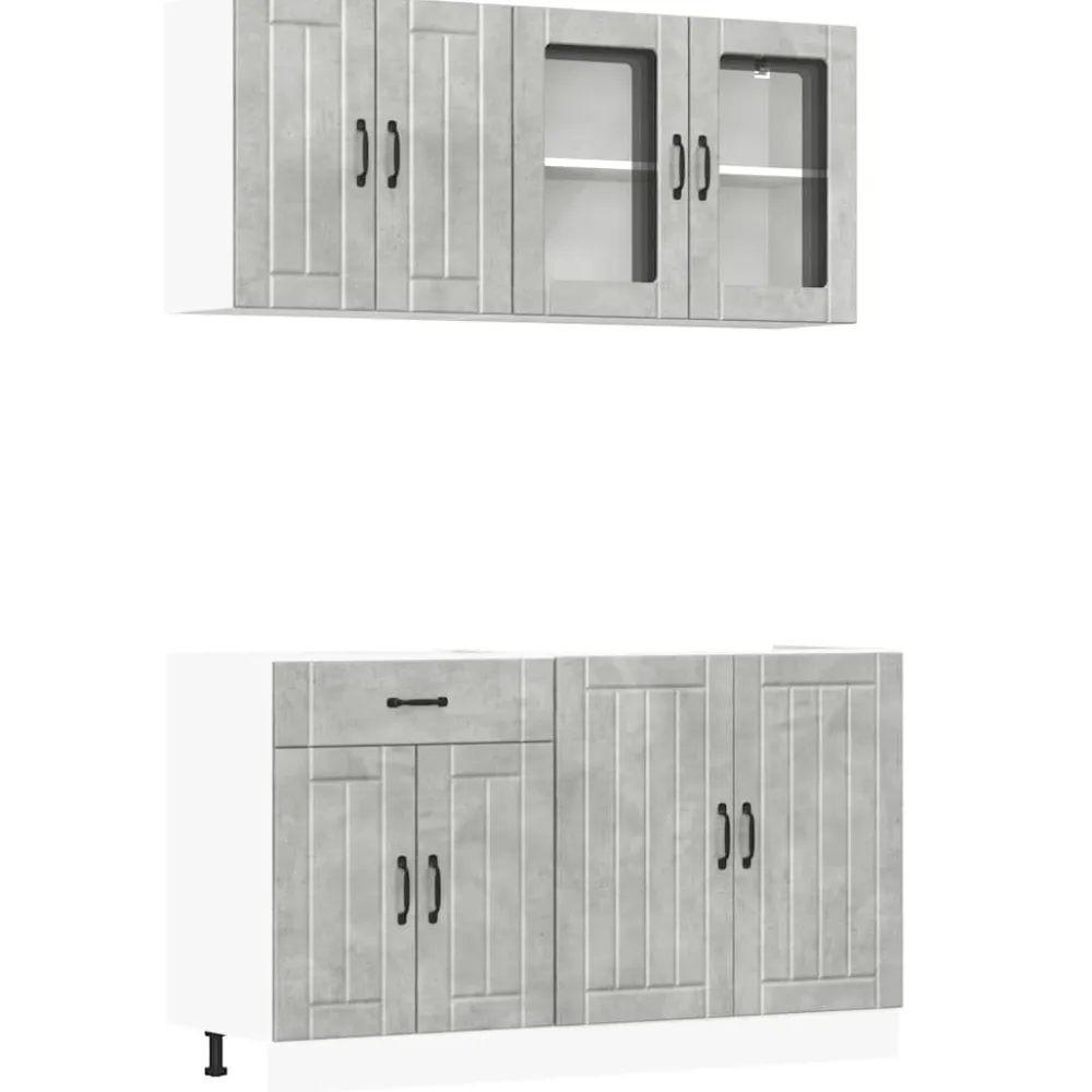 Keittiön kalustesarja 4-osainen Kalmar, eri värejä (43828)*FinePRICE Online