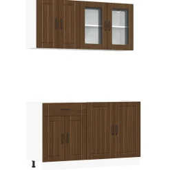 Keittiön kalustesarja 4-osainen Kalmar, eri värejä (43828)*FinePRICE Online