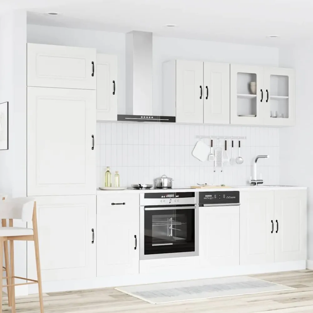 Keittiön kalustesarja 8-osainen, Kalmar, eri värejä (43821)*FinePRICE Outlet