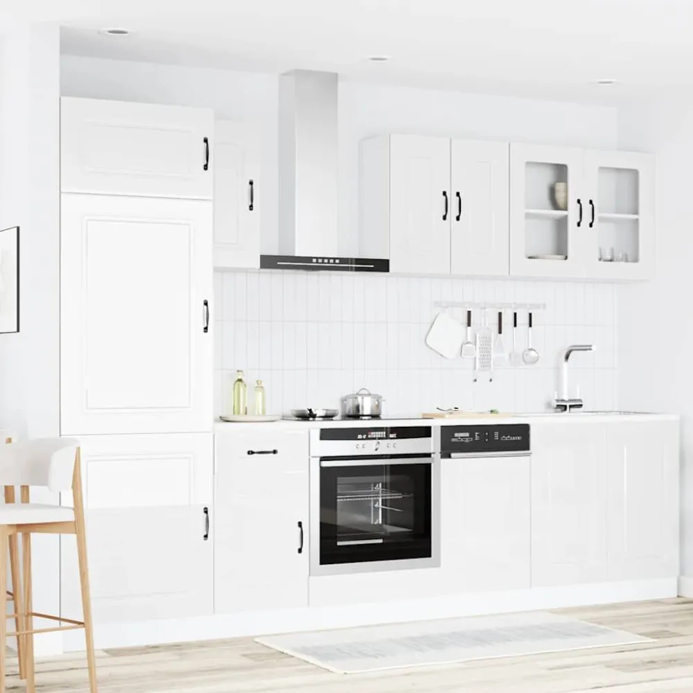 Keittiön kalustesarja 8-osainen, Kalmar, eri värejä (43821)*FinePRICE Outlet
