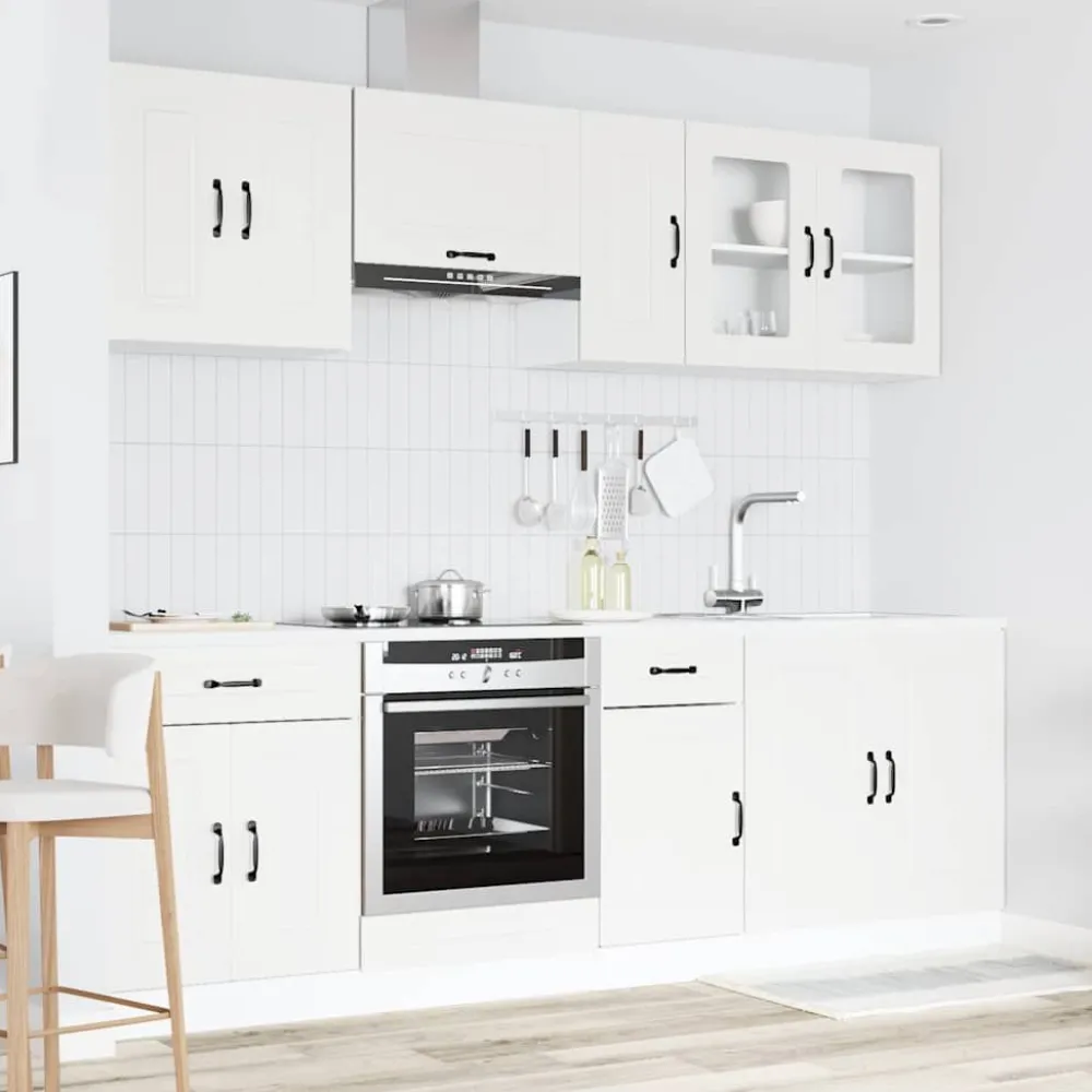 Keittiön kalustesarja 8-osainen Kalmar, eri värejä (43824)*FinePRICE Outlet