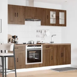 Keittiön kalustesarja 8-osainen Kalmar, eri värejä (43824)*FinePRICE Outlet