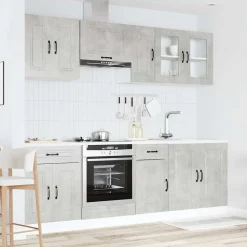 Keittiön kalustesarja 8-osainen Kalmar, eri värejä (43824)*FinePRICE Outlet
