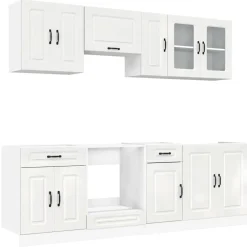 Keittiön kalustesarja 8-osainen Kalmar, eri värejä (43824)*FinePRICE Outlet