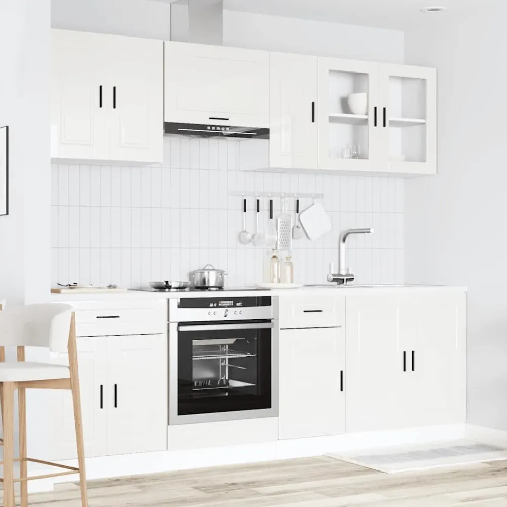 Keittiön kalustesarja 8-osainen Kalmar, eri värejä (43824)*FinePRICE Outlet