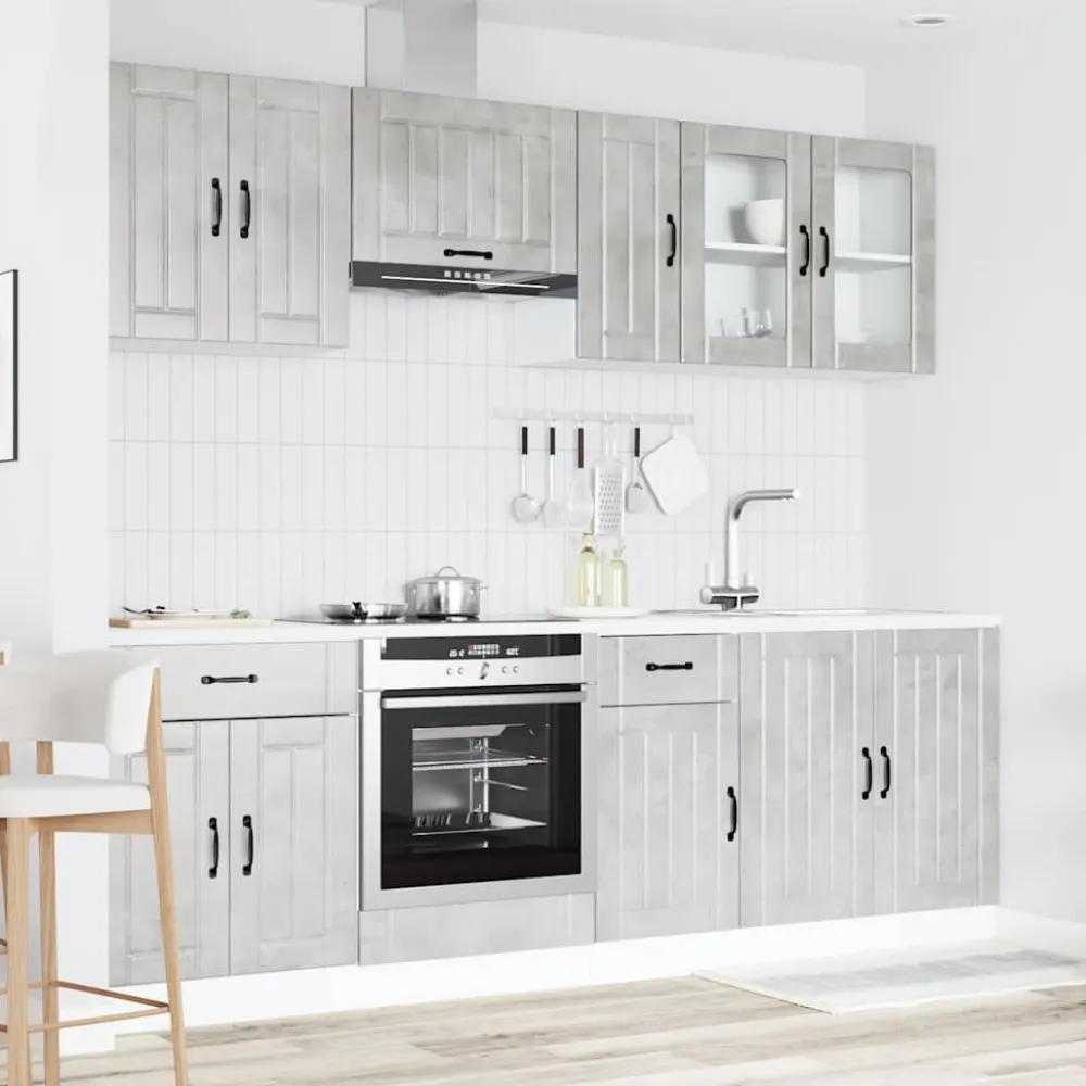 Keittiön kalustesarja, 8-osainen Kalmar, eri värejä (43825)*FinePRICE Discount