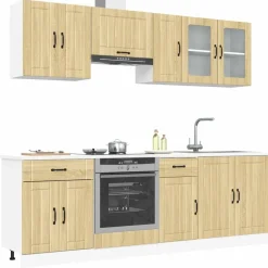 Keittiön kalustesarja, 8-osainen Kalmar, eri värejä (43825)*FinePRICE Discount