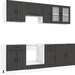 Keittiön kalustesarja, 8-osainen Kalmar, eri värejä (43825)*FinePRICE Discount