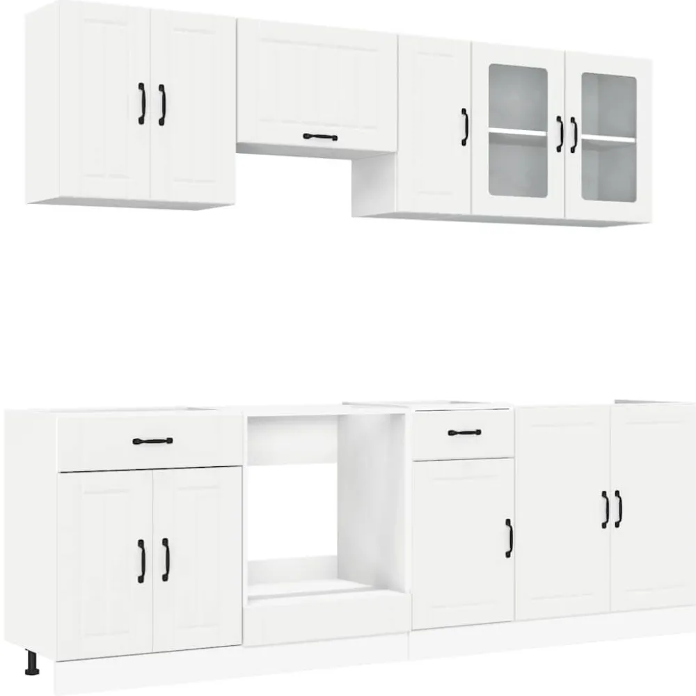 Keittiön kalustesarja, 8-osainen Kalmar, eri värejä (43825)*FinePRICE Discount