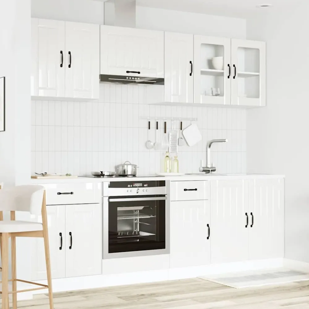 Keittiön kalustesarja, 8-osainen Kalmar, eri värejä (43825)*FinePRICE Discount