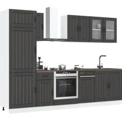 Keittiön kalustesarja 8-osainen Kalmar, eri värejä (43822)*FinePRICE Sale