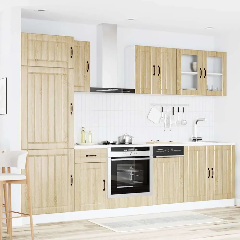 Keittiön kalustesarja 8-osainen Kalmar, eri värejä (43822)*FinePRICE Sale