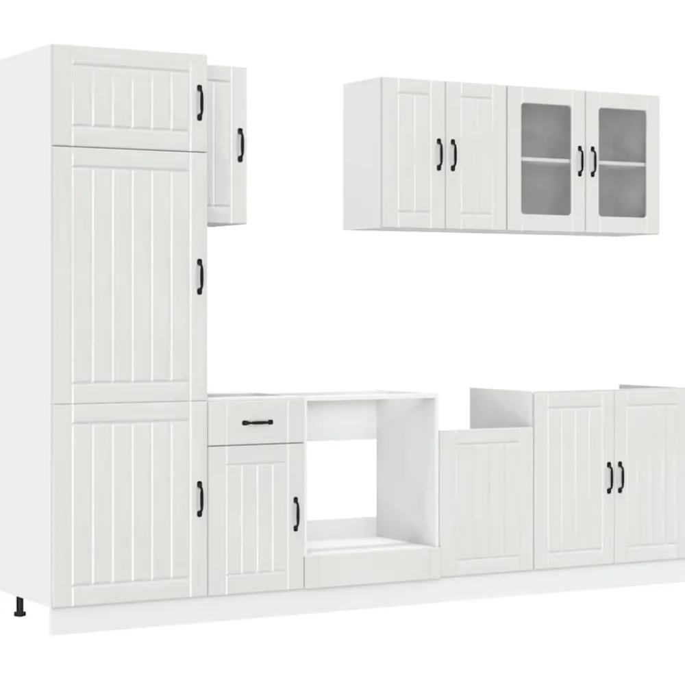 Keittiön kalustesarja 8-osainen Kalmar, eri värejä (43822)*FinePRICE Sale