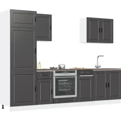 Keittiön kalustesarja 7-osainen Kalmar, eri värejä (43820)*FinePRICE Outlet