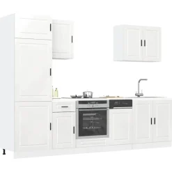Keittiön kalustesarja 7-osainen Kalmar, eri värejä (43820)*FinePRICE Outlet