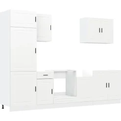 Keittiön kalustesarja 7-osainen Kalmar, eri värejä (43820)*FinePRICE Outlet