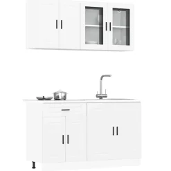 Outlet Keittiön kalustesarja 4-osainen Kalmar, eri värejä (43829) Valmiskeittiöt