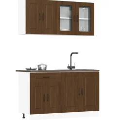 Outlet Keittiön kalustesarja 4-osainen Kalmar, eri värejä (43827) Valmiskeittiöt