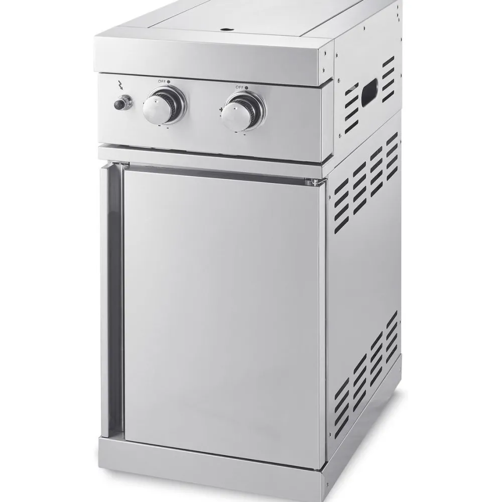 Discount Kesäkeittiön kahden sivupolttimen moduuli Stainless Collection Kaasugrillit