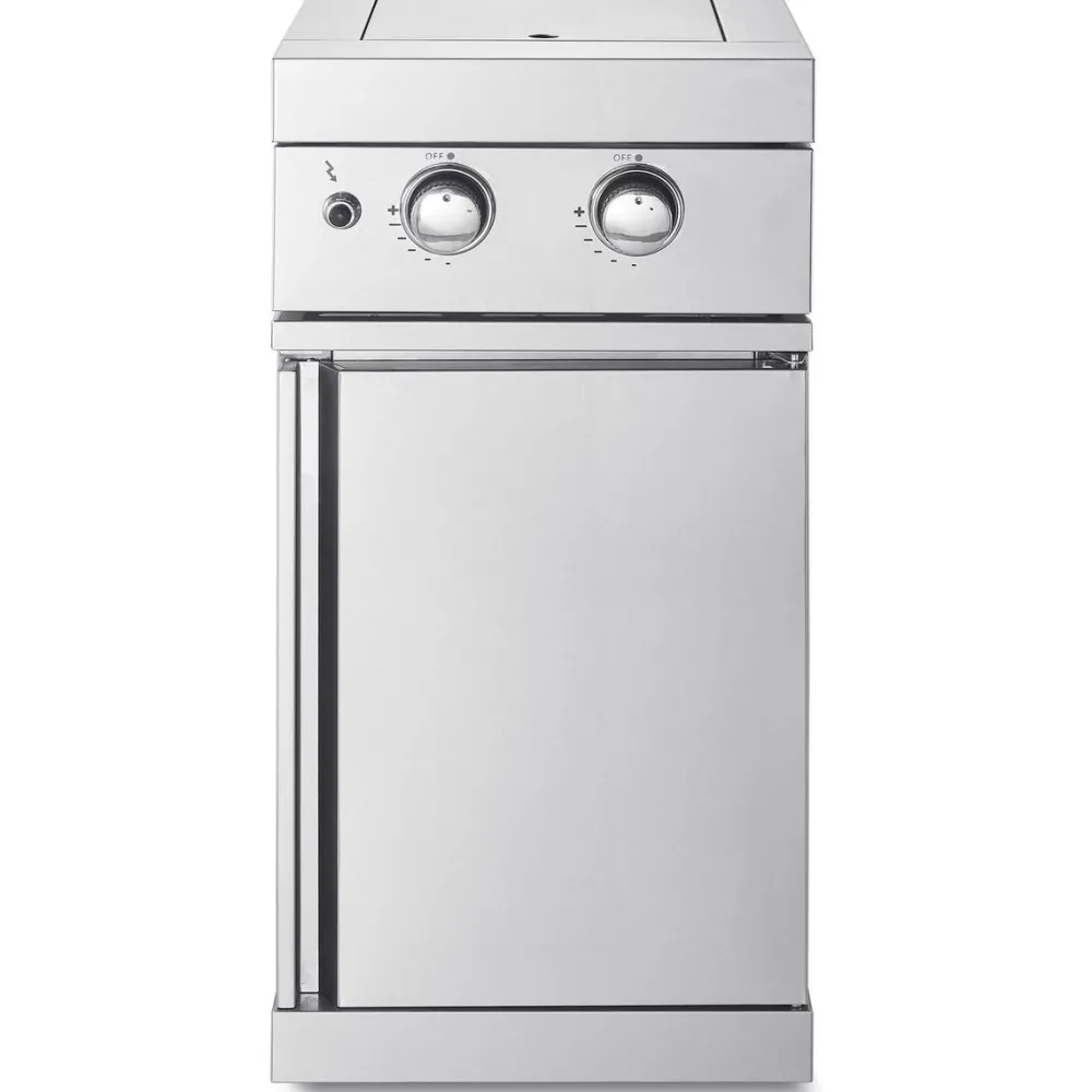 Discount Kesäkeittiön kahden sivupolttimen moduuli Stainless Collection Kaasugrillit