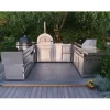 Kesäkeittiön Kamado-moduuli Stainless Collection*Myoutdoorkitchen Best