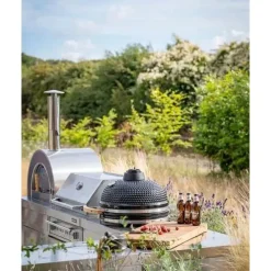 Kesäkeittiön Kamado-moduuli Stainless Collection*Myoutdoorkitchen Best