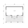 Online Kesäkeittiö Moderni, 70mm, 11m² Kesäkeittiöt