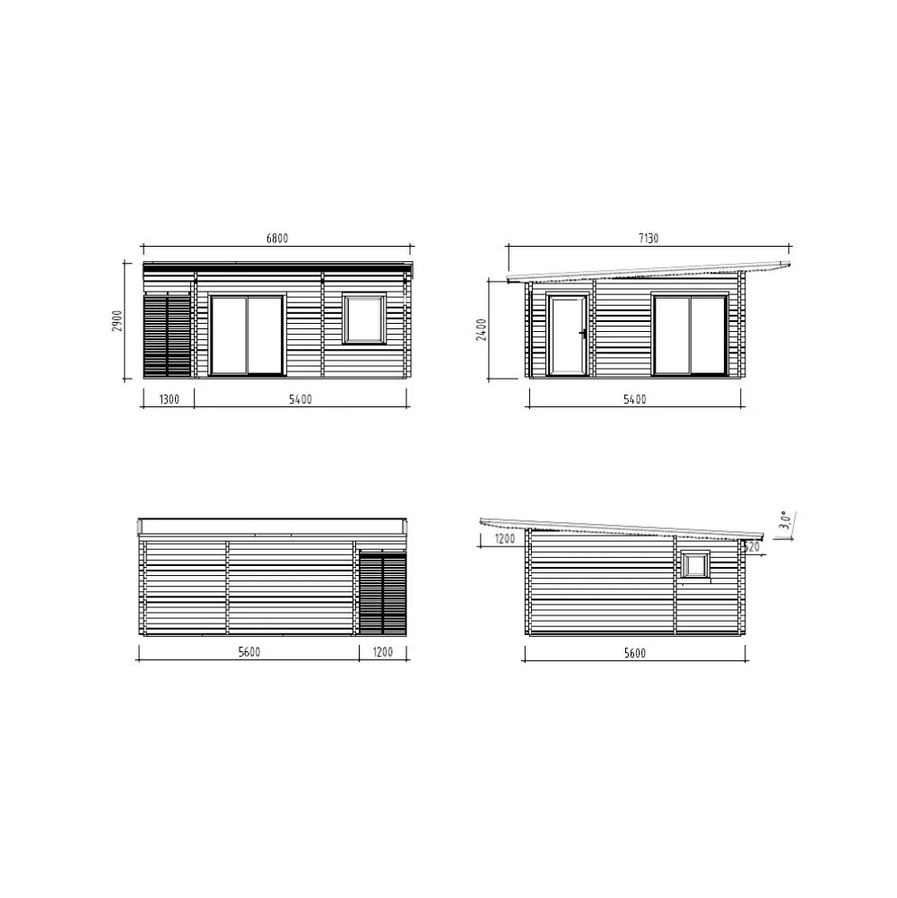 Kesämökki Cecilia 27,7 m2*Palmako Online