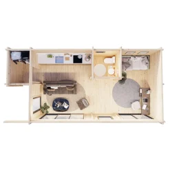 New Kesämökki Cecilia 32,8 m2 Kesämökit