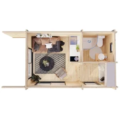 New Kesämökki Cecilia 14,6 m2 Kesämökit