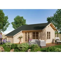 Kesämökki Esbjerg 3 23,5 + 3,4 m² sis.parven*Skan Holz