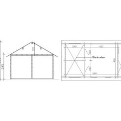Kesämökki Toronto 4, 27.7m²*Skan Holz Hot
