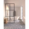 Clearance Kiinteä suihkuseinä Bläk 737 Paris 1950x697 mm Suihkuseinät
