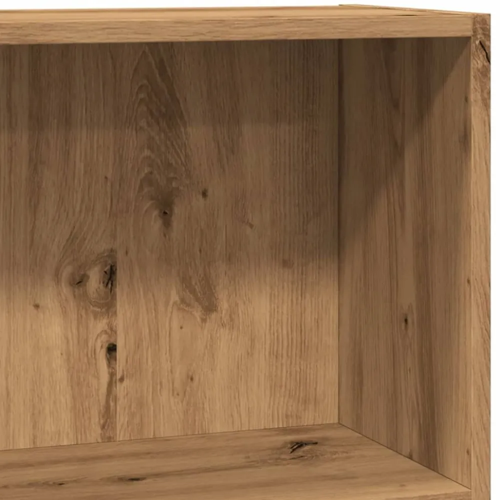 Kirjahylly artesaani tammi 80x30x77 cm tekninen puu (57930)*FinePRICE Clearance