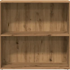 Kirjahylly artesaani tammi 80x30x77 cm tekninen puu (57930)*FinePRICE Clearance