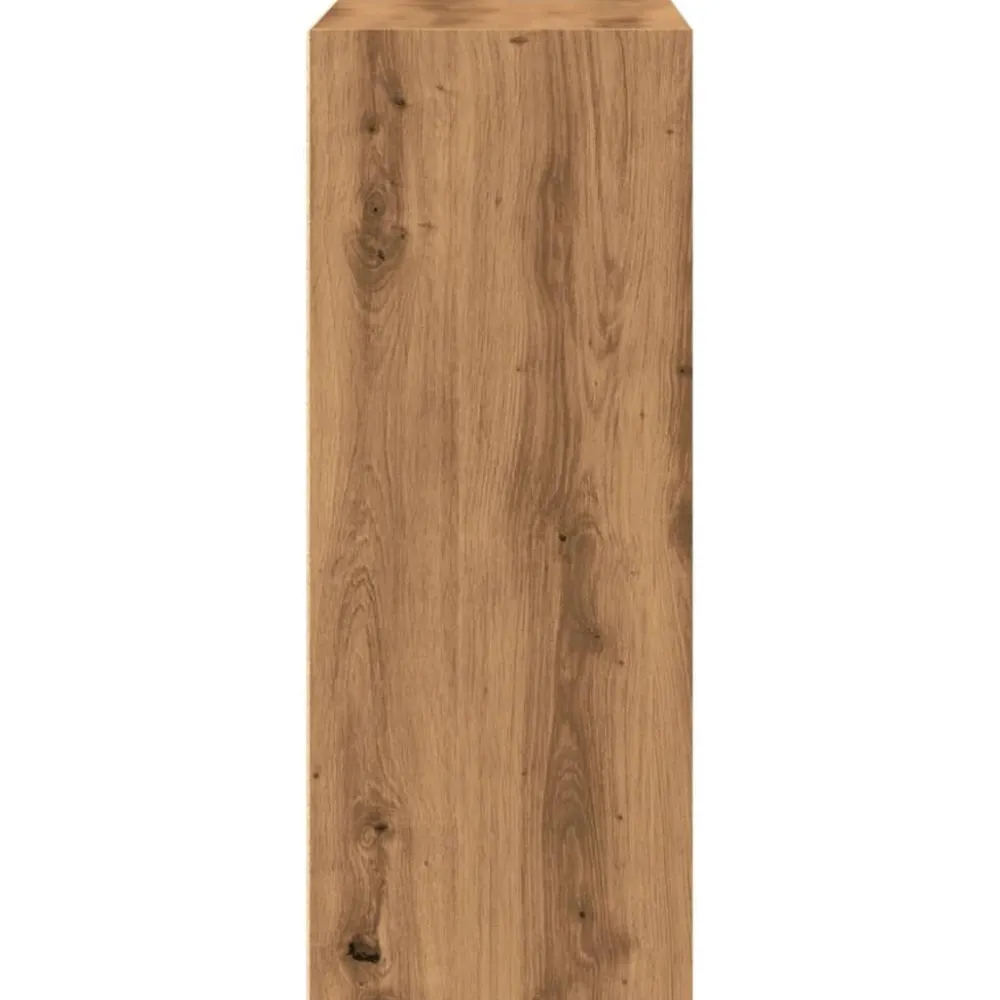 Kirjahylly artesaani tammi 80x30x77 cm tekninen puu (57930)*FinePRICE Clearance
