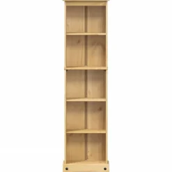 Best Kirjahylly Corona 46x20x170 cm täysi mänty (02779) Hyllyt|Kirjahyllyt