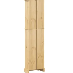 Best Kirjahylly Corona 46x20x170 cm täysi mänty (02779) Hyllyt|Kirjahyllyt