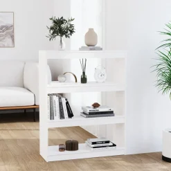 Kirjahylly/tilanjakaja 80x30x71,5-199,5cm, mänty, erikokoja ja värejä*FinePRICE Hot