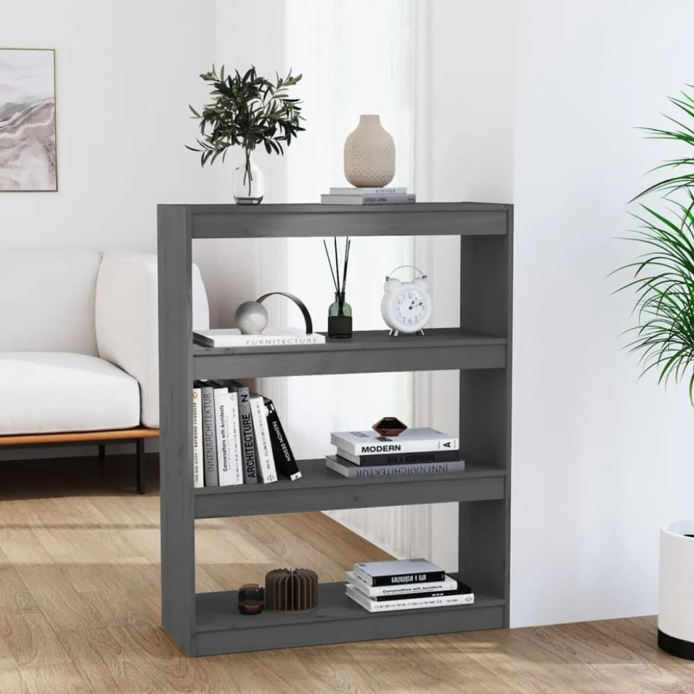 Kirjahylly/tilanjakaja 80x30x71,5-199,5cm, mänty, erikokoja ja värejä*FinePRICE Hot