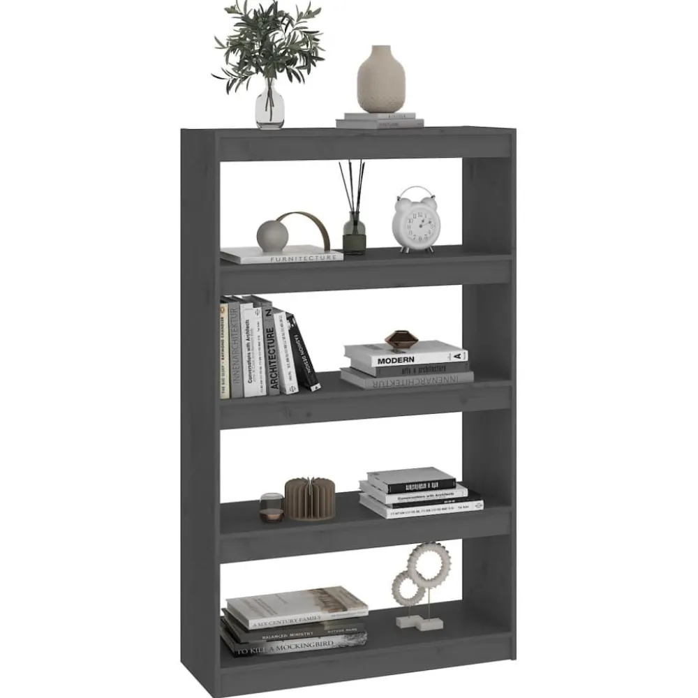 Kirjahylly/tilanjakaja 80x30x71,5-199,5cm, mänty, erikokoja ja värejä*FinePRICE Hot
