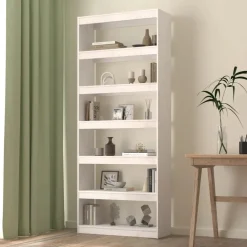 Kirjahylly/tilanjakaja 80x30x71,5-199,5cm, mänty, erikokoja ja värejä*FinePRICE Hot