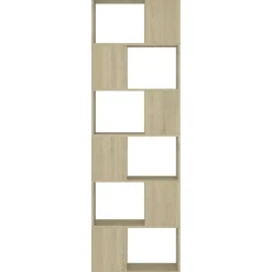 Kirjahylly/tilanjakaja 60x24x186cm, eri värejä Kirjahyllyt