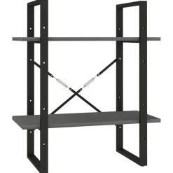 Kirjahylly 60x30x70-140cm, eri kokoja/materiaaleja ja värejä*FinePRICE Outlet