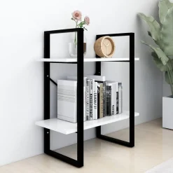 Kirjahylly 60x30x70-140cm, eri kokoja/materiaaleja ja värejä*FinePRICE Outlet