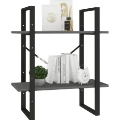 Kirjahylly 60x30x70-140cm, eri kokoja/materiaaleja ja värejä*FinePRICE Outlet