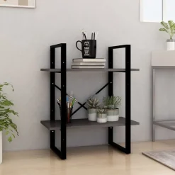 Kirjahylly 60x30x70-140cm, eri kokoja/materiaaleja ja värejä*FinePRICE Outlet