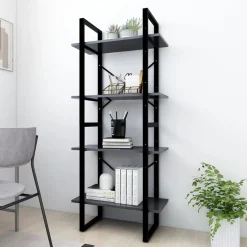 Kirjahylly 60x30x70-140cm, eri kokoja/materiaaleja ja värejä*FinePRICE Outlet